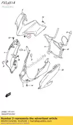 Ici, vous pouvez commander le clip, cover & le auprès de Suzuki , avec le numéro de pièce 4829132GH0: