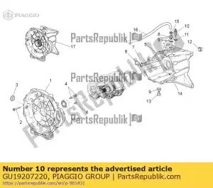 Piaggio Group GU19207220 sensor - Lado inferior