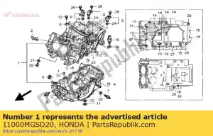 honda 11000MGSD20 set carter - Il fondo