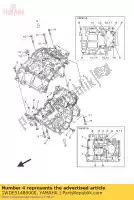 1WDE51480000, Yamaha, boquilla 2 yamaha  mt yzf r 300 320 660 2015 2016 2017 2018 2019 2020 2021, Nuevo