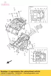 Aquí puede pedir boquilla 2 de Yamaha , con el número de pieza 1WDE51480000: