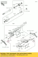 130CB0614, Kawasaki, atornillado kawasaki z  d klz versys a zrx s r e c zx10r ninja f h2r p h2 n b zrx1100 zrx1200 zrx1200r zrx1200s zxr1200s z1000 1000 z900rs zr900 cafe 1200 1100 900 , Nuevo