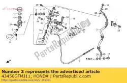 Here you can order the cable comp,2nd rr from Honda, with part number 43450GFMJ11: