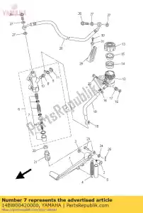 yamaha 14BW00420000 cylinder kit, master - Bottom side