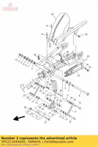 yamaha 5PS221840000 arbusto - Lado inferior