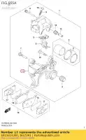 6915031J00, Suzuki, no?nik, zacisk suzuki  dl 1000 2014 2015 2016 2018, Nowy