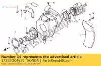 17358GC4830, Honda, tube,drain honda cr  r r2 cr80r cr80r2 80 , New