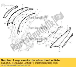 Here you can order the rear body side r. H. From Piaggio Group, with part number 656354: