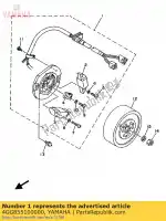 4GG855100000, Yamaha, statore assy yamaha ty 250 1993 1994, Nuovo