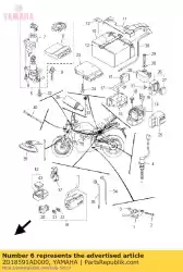 Tutaj możesz zamówić zespó? Steruj? Cy silnika od Yamaha , z numerem części 2D18591AD000: