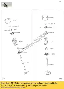 Kawasaki 921801050 shim,t=3.40 - Bottom side