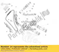 1A013092, Piaggio Group, parafuso de extremidade grande convexo torx aprilia ksua0 rs 660 abs (apac) tuono 660 (apac) zd4ksa00, zd4kvh, zd4ksg zd4ksue0 zd4xba00 zd4ztpiag 660 2020 2021 2022, Novo