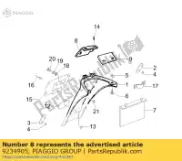 9234905, Piaggio Group, bovenste element     , Nieuw