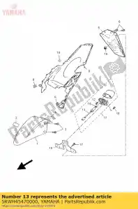 yamaha 5RWH45470000 zgoda, ?wiat?o rejestracyjne - Dół