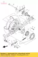 36B253380098, Yamaha, odlewane ko?o, ty? yamaha ajs xj  600 2009 2010 2011 2016, Nowy