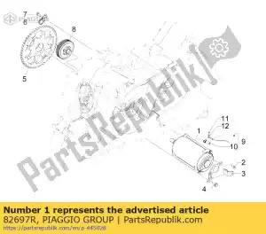 Piaggio Group 82697R rozrusznik - Górna część