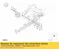 33532345444, BMW, needle bearing - 18x24x12        bmw  650 1996 1997 1998 1999 2000, New