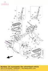 Here you can order the bracket, side stand from Yamaha, with part number 5EL273210000: