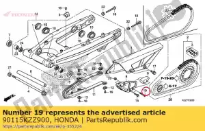Honda 90115KZZ900 vite, piatta, 6x53 - Il fondo