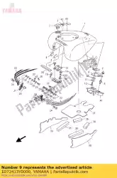 Aquí puede pedir soporte, racor tanque de Yamaha , con el número de pieza 1D72413Y0000: