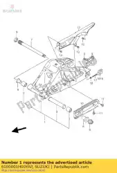 Here you can order the swingingarm ass from Suzuki, with part number 6100001H00YAP: