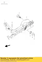 4312029F00, Suzuki, Rami?, peda? hamulca suzuki dr z 400 2000 2001 2002 2003 2004 2005 2006 2007, Nowy