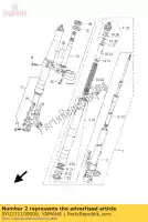 5YU231100000, Yamaha, tubo interior comp.1 yamaha mt 1670 2005 2006, Nuevo