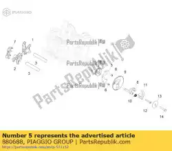 Aquí puede pedir placa de árbol de levas de Piaggio Group , con el número de pieza 880688: