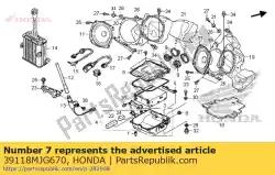 Here you can order the no description available at the moment from Honda, with part number 39118MJG670: