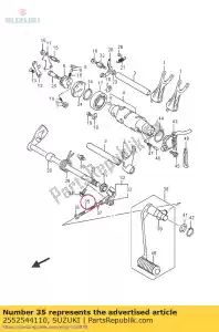 suzuki 2552544110 haste, g / s.link - Lado inferior