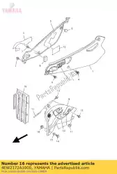 Aquí puede pedir panel 1 de Yamaha , con el número de pieza 4EW2172A1000: