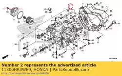 Here you can order the cover assy fr cra from Honda, with part number 11300HR3WE0: