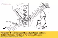 45125MCZ003, Honda, slang comp., fr. rem honda cb 900 2002 2003 2004 2005, Nieuw