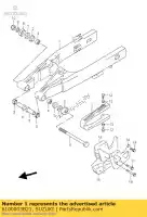 6100003B21, Suzuki, bunda do braço oscilante suzuki rm 80 85 2000 2001 2002, Novo