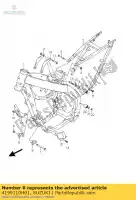 4199110H01, Suzuki, support, moteur suzuki rm z 250 2007 2008 2009 2010 2011 2012, Nouveau