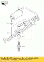 211601089, Kawasaki, tapa-conjunto de enchufe kawasaki klf300 4x4 kvf300 prairie 300 , Nuevo