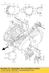 Here you can order the cover,secondary from Suzuki, with part number 1136110F00: