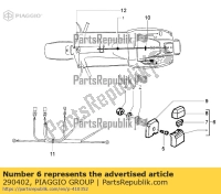 290402, Aprilia, Portafusibili, Nuovo