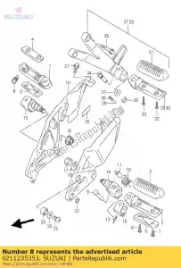 Suzuki 0211235353 vis - La partie au fond