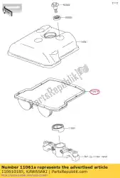 Here you can order the gasket,cylinder head cov kx450 from Kawasaki, with part number 110610185: