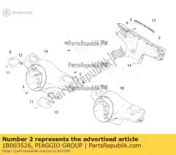 Tutaj możesz zamówić podpowied? Od Piaggio Group , z numerem części 1B003526: