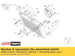 Aprilia AP8112939, Interrupteur thermique, OEM: Aprilia AP8112939