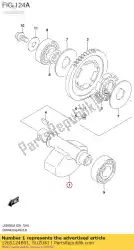 balancer, zwengel van Suzuki, met onderdeel nummer 1265124B01, bestel je hier online: