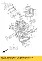 1114138201, Suzuki, pakking, cilinder suzuki gn  gz marauder gn250 gn250e gz250 250 , Nieuw