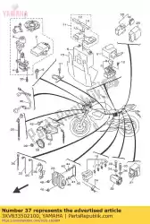 Ici, vous pouvez commander le clignotant relais assy auprès de Yamaha , avec le numéro de pièce 3XV833502100: