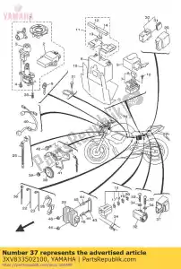 Yamaha 3XV833502100 clignotant relais assy - La partie au fond