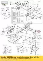 920720767, Kawasaki, Band kaf820bff kawasaki  kdx 250 820 1000 1985 2017 2018 2019 2020 2021, Nieuw