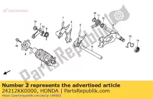 Honda 24212KK0000 garfo, ctr.gr / shift - Lado inferior