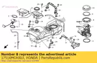 17516MCA003, Honda, pier?cie? zabezpieczaj?cy, zespó? paliwowy honda gl gla airbag 1800, Nowy