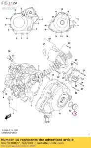 Suzuki 0925936027 oilfillerplug c - Il fondo